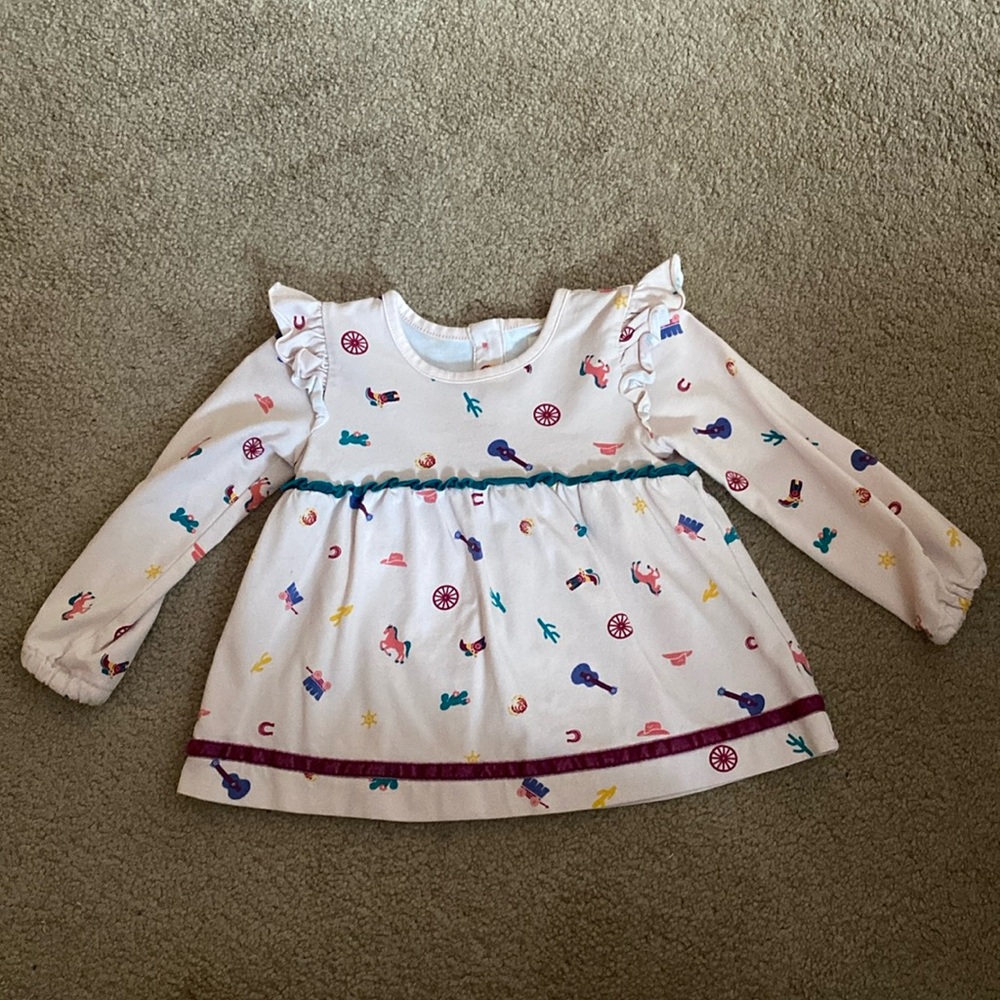 Matilda Jane western print top